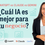 La mejor AI para tu negocio. Elige entre Chat GPT, Claude y Gemini