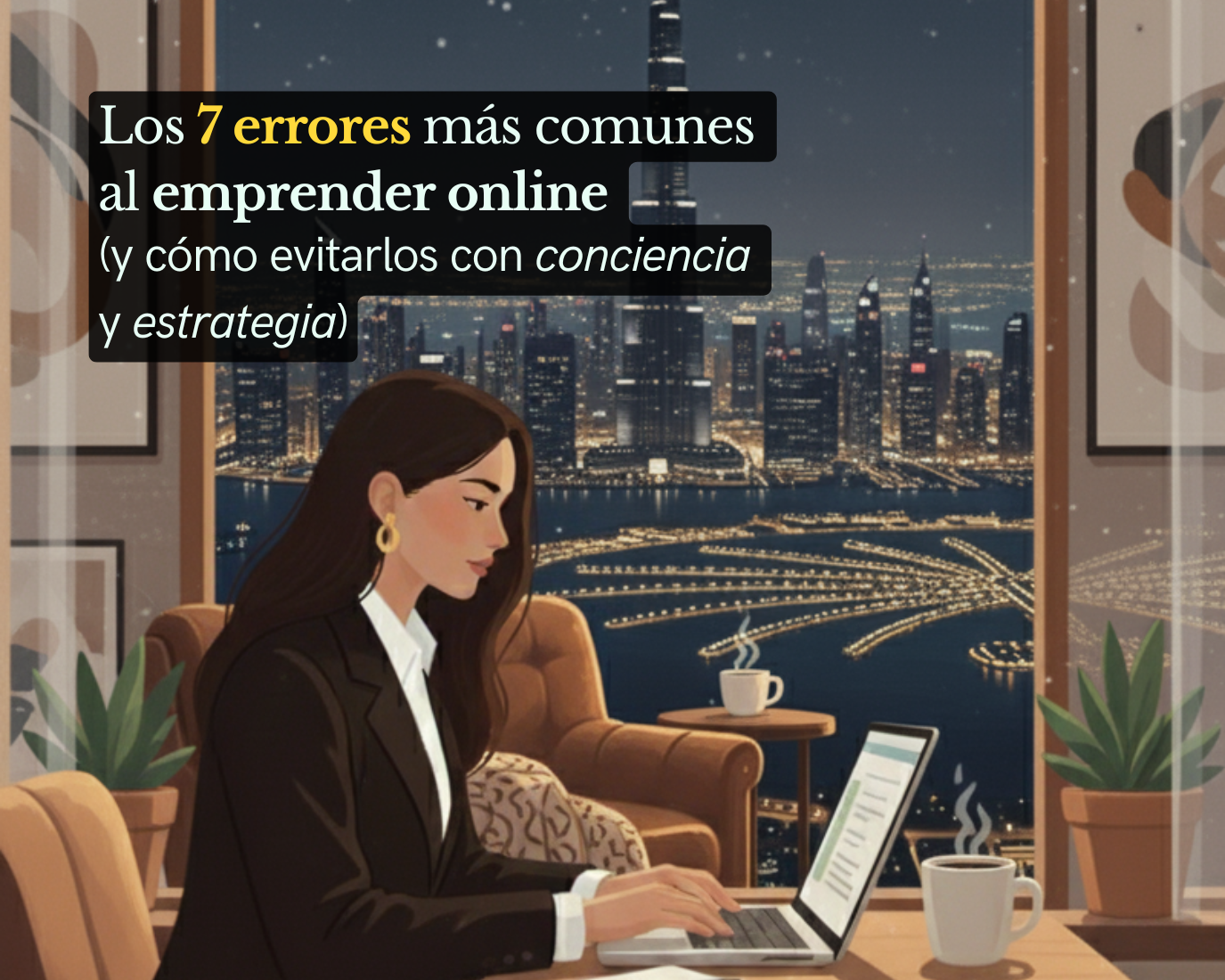 Los 7 errores más comunes al emprender online - Blog Flor Heine